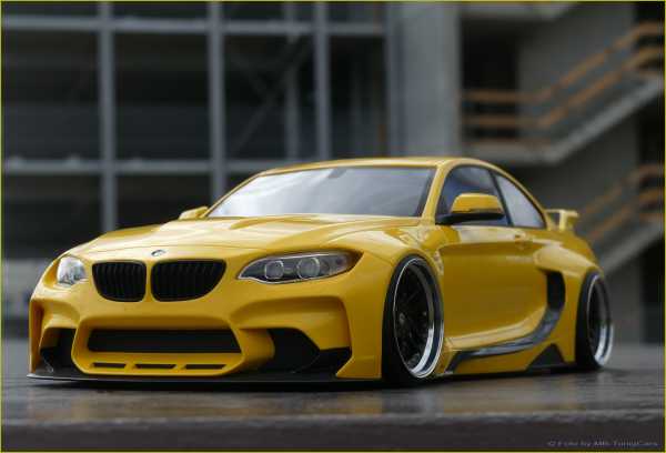 1:18 BMW M235i DARWINPRO MTC BLACK SAILS WIDEBODY 2015 GLM = OVP